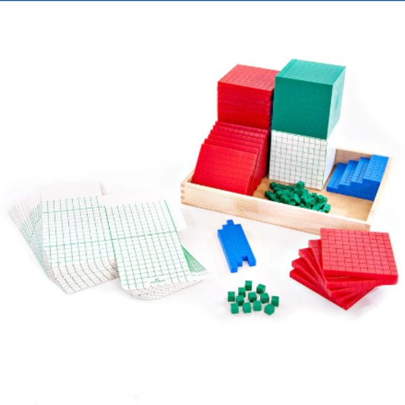 ShillerMath Decimal Manipulatives Material Set - Picture 1 of 16